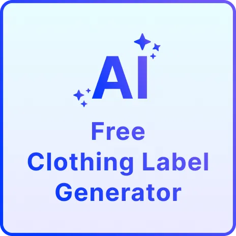 Free AI Clothing Label Generator, Free Online Label Maker